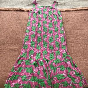 Royal Palm Hawaii brand cotton dress. Size Med Sleeveless